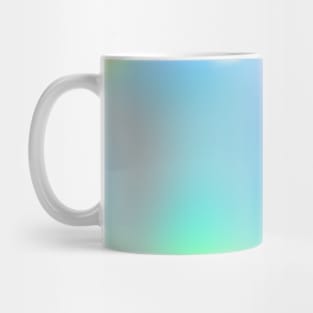 Rainbow Colors Abstract Blurry Gradient Ombre Soft Tie Dye Look Mug